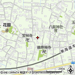 静岡県浜松市中央区篠原町4057周辺の地図
