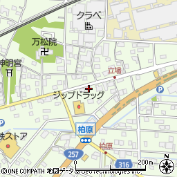 静岡県浜松市中央区篠原町14162周辺の地図