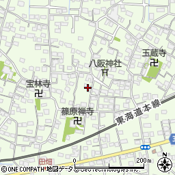 静岡県浜松市中央区篠原町4048周辺の地図