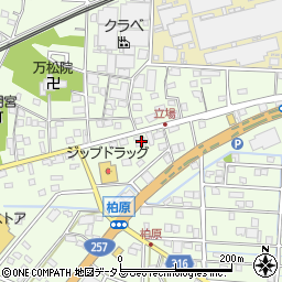 静岡県浜松市中央区篠原町14169周辺の地図