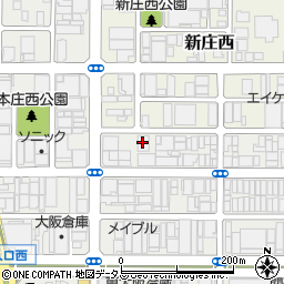 ホシック東大阪流通センター周辺の地図
