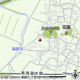 静岡県浜松市中央区篠原町9325周辺の地図