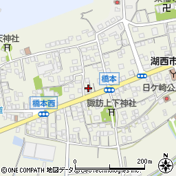 静岡県湖西市新居町浜名1018周辺の地図