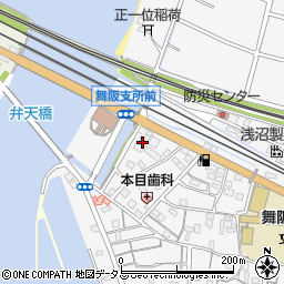 舞阪鉄工所周辺の地図