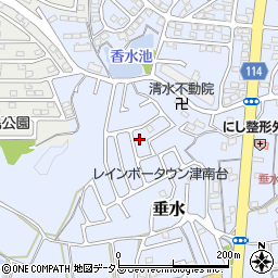 三重県津市垂水2010-45周辺の地図