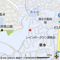 三重県津市垂水2010-24周辺の地図