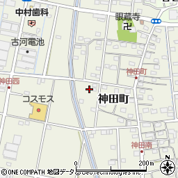 静岡県浜松市中央区神田町999周辺の地図