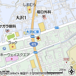 マツヤデンキカワムラ相良店周辺の地図