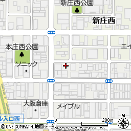 リパーク東大阪本庄西２丁目駐車場周辺の地図