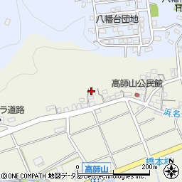 静岡県湖西市新居町浜名1496-3周辺の地図