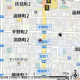 堺筋千島ビル周辺の地図