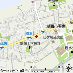 静岡県湖西市新居町浜名800周辺の地図