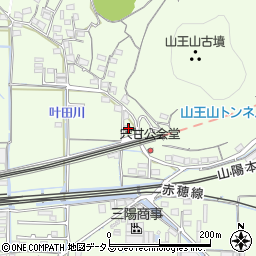 岡山県岡山市東区宍甘128周辺の地図