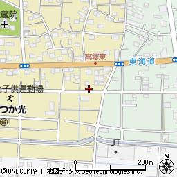 静岡県浜松市中央区高塚町4359周辺の地図
