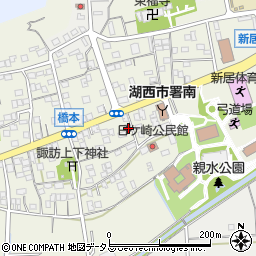 静岡県湖西市新居町浜名734周辺の地図