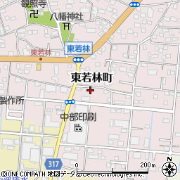 静岡県浜松市中央区東若林町1507周辺の地図