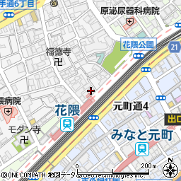 株式会社セイコー　神戸営業所周辺の地図