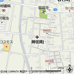 静岡県浜松市中央区神田町973周辺の地図