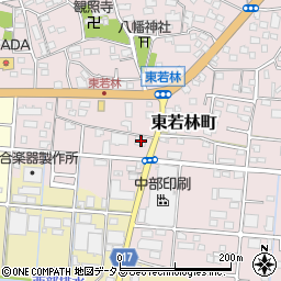 静岡県浜松市中央区東若林町1656周辺の地図