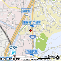 ヨシケイ・ナラ生駒営業所周辺の地図