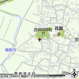 静岡県浜松市中央区篠原町9352周辺の地図