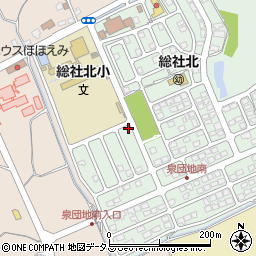 岡山県総社市泉3-44周辺の地図