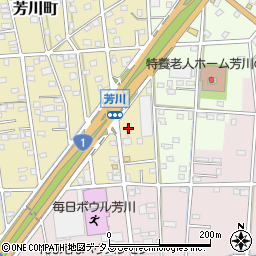 静岡県浜松市中央区芳川町948周辺の地図