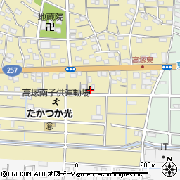 静岡県浜松市中央区高塚町4445周辺の地図