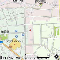 静岡県浜松市中央区古川町374周辺の地図