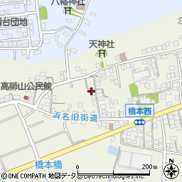 静岡県湖西市新居町浜名1314-1周辺の地図