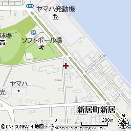 静岡県湖西市新居町新居3133周辺の地図