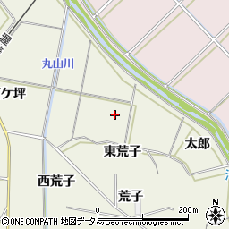 愛知県豊橋市杉山町太郎周辺の地図