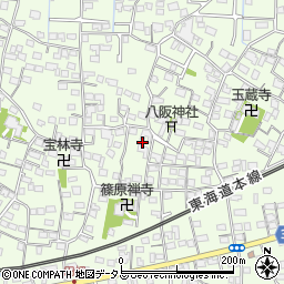 静岡県浜松市中央区篠原町4049周辺の地図