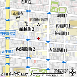 セントラル総合開発株式会社　大阪支店周辺の地図