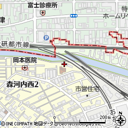 伸和印刷周辺の地図