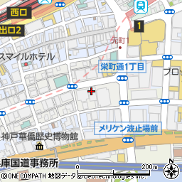 元町整骨院周辺の地図