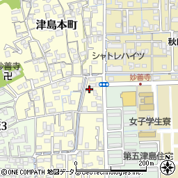 ＫＵＭＯＮ　津島本町教室周辺の地図