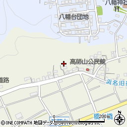 静岡県湖西市新居町浜名1489周辺の地図