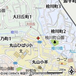 西田アパート周辺の地図