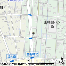 カレーハウスＣｏＣｏ壱番屋浜松三島店周辺の地図