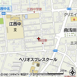 静岡県浜松市中央区神田町92周辺の地図