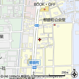 静岡県浜松市中央区都盛町118周辺の地図