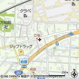 静岡県浜松市中央区篠原町14177周辺の地図
