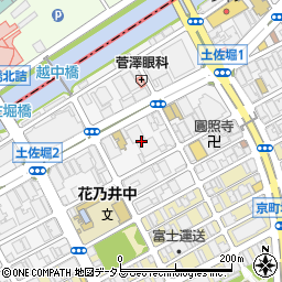 関西設計株式会社　プラント部周辺の地図