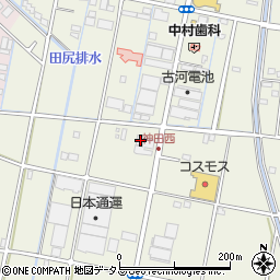 静岡県浜松市中央区神田町1179周辺の地図