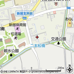 静岡県湖西市新居町浜名406周辺の地図