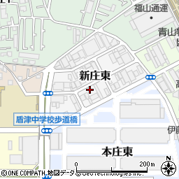 新潟運輸株式会社　東大阪寮周辺の地図