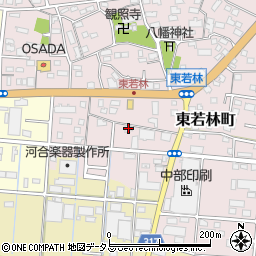 静岡県浜松市中央区東若林町1669周辺の地図
