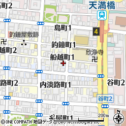 中川製袋化工株式会社　大阪営業所周辺の地図