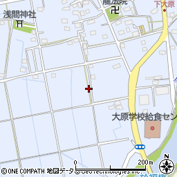 静岡県磐田市大原2817周辺の地図